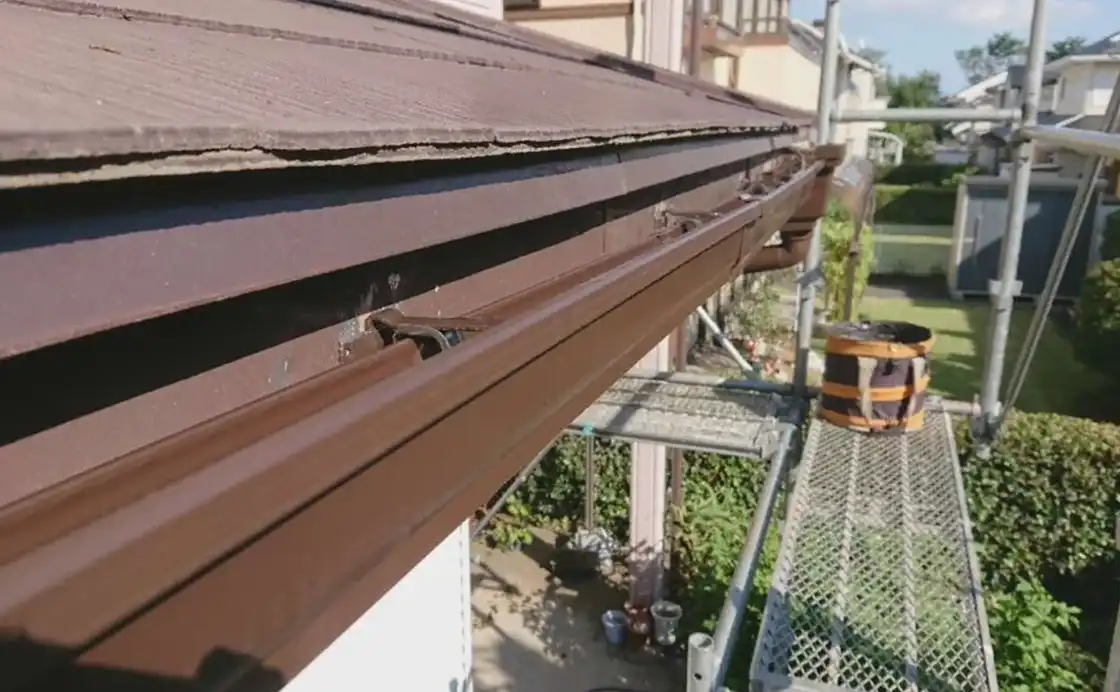 雨樋破損の修理のアフター